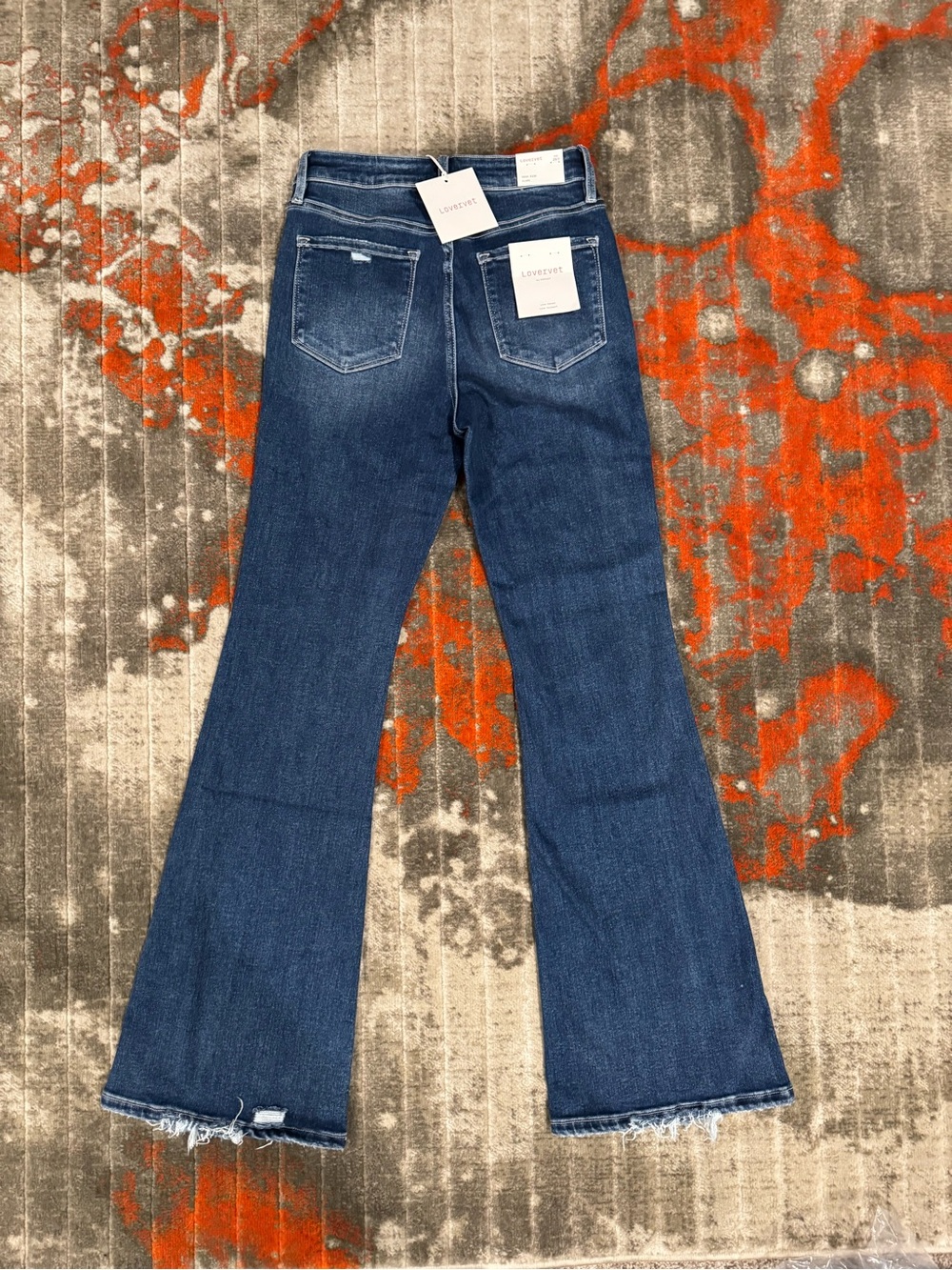 New Lovervet by Vervet High Rise Flare Jeans - Picture 5 of 8